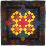 Midnight Celestials quilt for sale by Laurie Shifrin
